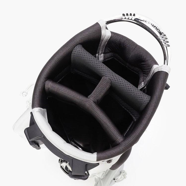 BRIEFING スタンドバッグ ブラック/ホワイト BRIEFING GOLF（ブリーフィングゴルフ） 正規品 ブリーフィング ゴルフ