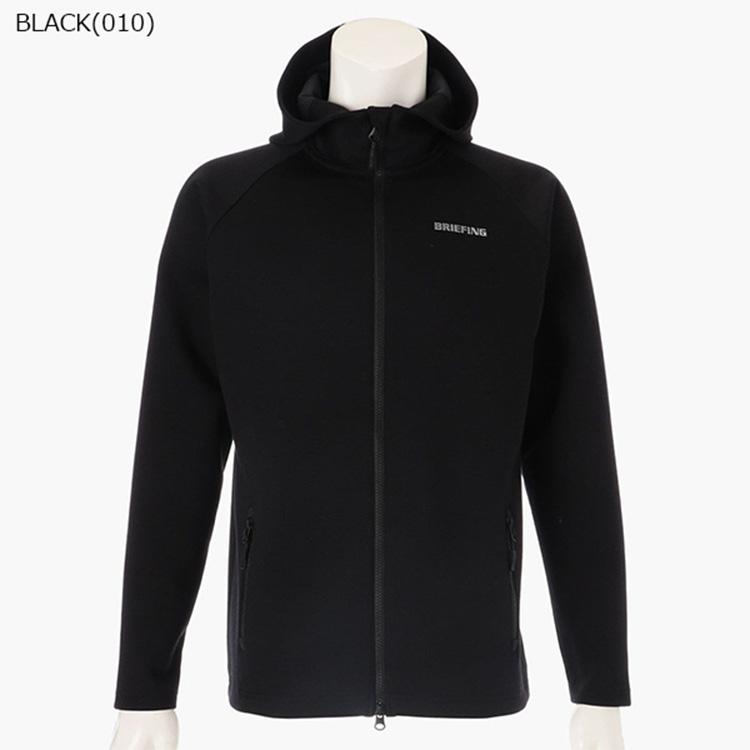 ブリーフィングBRIEFING 3Dロゴダンボールニットダブルジップパーカー L BRIEFING GOLF（ブリーフィングゴルフ） ブリーフィング ゴルフ