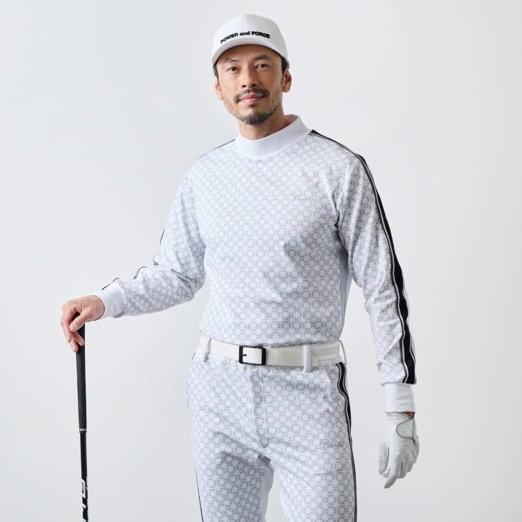 BANDEL（バンデル） ゴルフ モックシャツ メンズ 長袖 シャツ