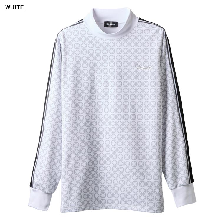 BANDEL（バンデル） ゴルフ モックシャツ メンズ 長袖 シャツ