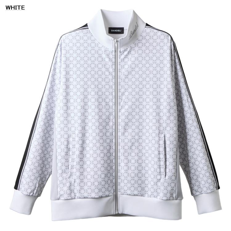 バンデル ゴルフ ブルゾン メンズ 長袖 フルジップ ストレッチ 保温 裏起毛 総柄 バックロゴ ライン ジャケット ゴルフウェア ブランド ロゴ BANDEL GOLF BGS-5AASLB BANDEL（バンデル） ゴルフ ブルゾン メンズ 長袖 フルジップ