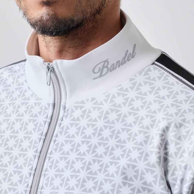 バンデル ゴルフ ブルゾン メンズ 長袖 フルジップ ストレッチ 保温 裏起毛 総柄 バックロゴ ライン ジャケット ゴルフウェア ブランド BANDEL GOLF BGS-5AASLB_9