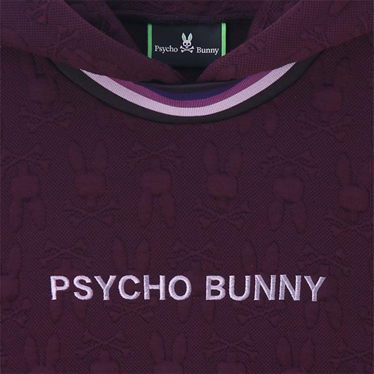 Psycho Bunny（サイコバニー） ゴルフ パーカー メンズ 長袖