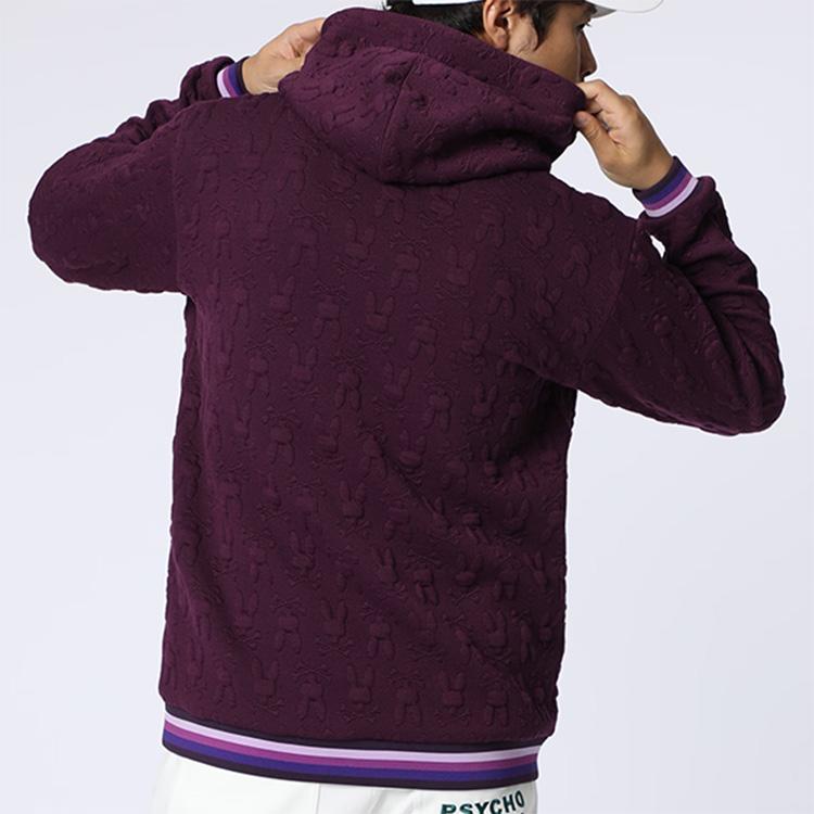 Psycho Bunny（サイコバニー） ゴルフ パーカー メンズ 長袖