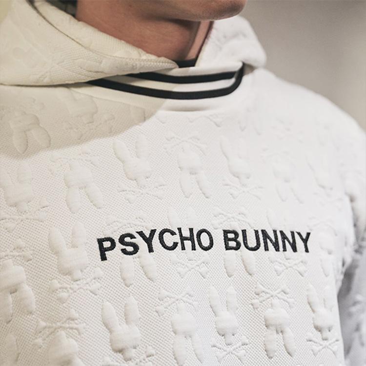 Psycho Bunny（サイコバニー） ゴルフ パーカー メンズ 長袖