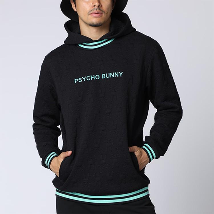 Psycho Bunny ゴルフ用フーディ・パーカー Psycho Bunny（サイコバニー） ゴルフ パーカー メンズ 長袖