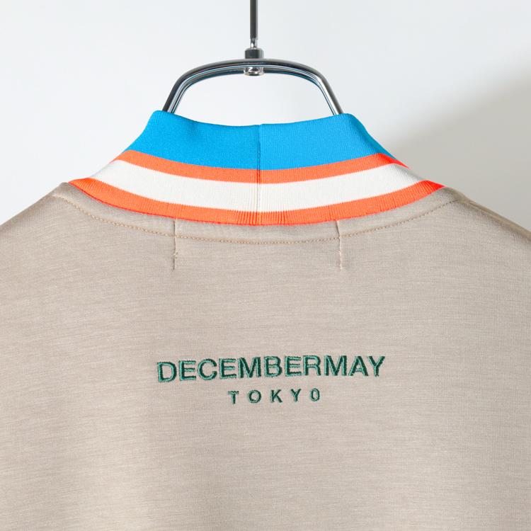 ディセンバーメイ ゴルフ モックネック スウェット 長袖 ハイネック