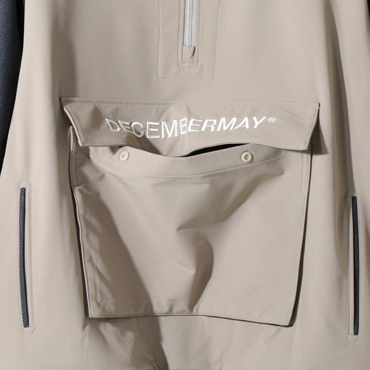 ディセンバーメイ ゴルフ ブルゾン メンズ 長袖 トップス ハーフジップ