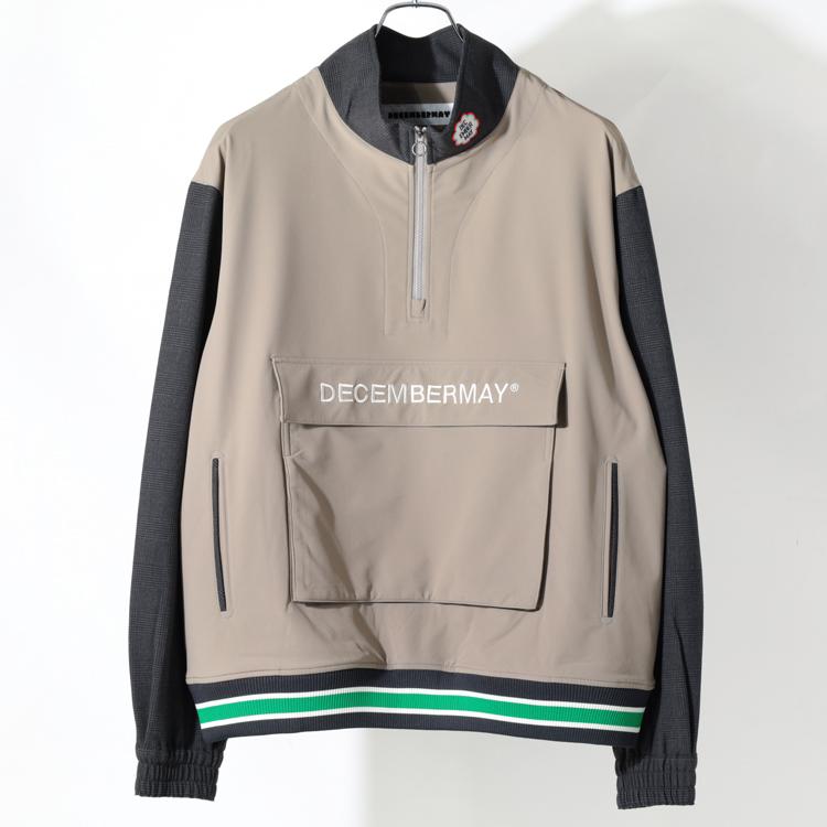 ディセンバーメイ ゴルフ ブルゾン メンズ 長袖 トップス ハーフジップ