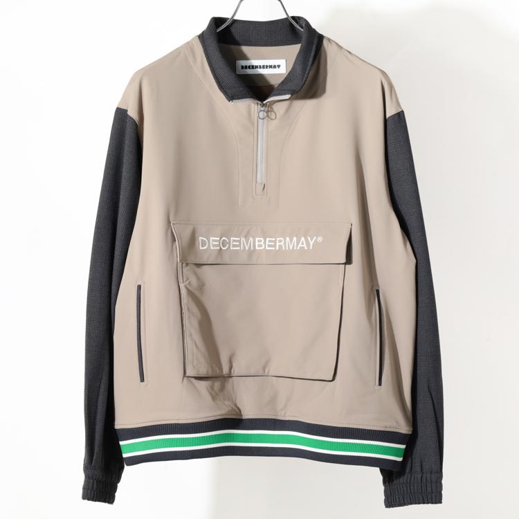 ディセンバーメイ ゴルフ ブルゾン メンズ 長袖 トップス ハーフジップ