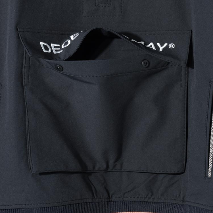 ディセンバーメイ　ゴルフウェア ディセンバーメイ ゴルフ ブルゾン レディース 長袖 ハーフジップ 軽量