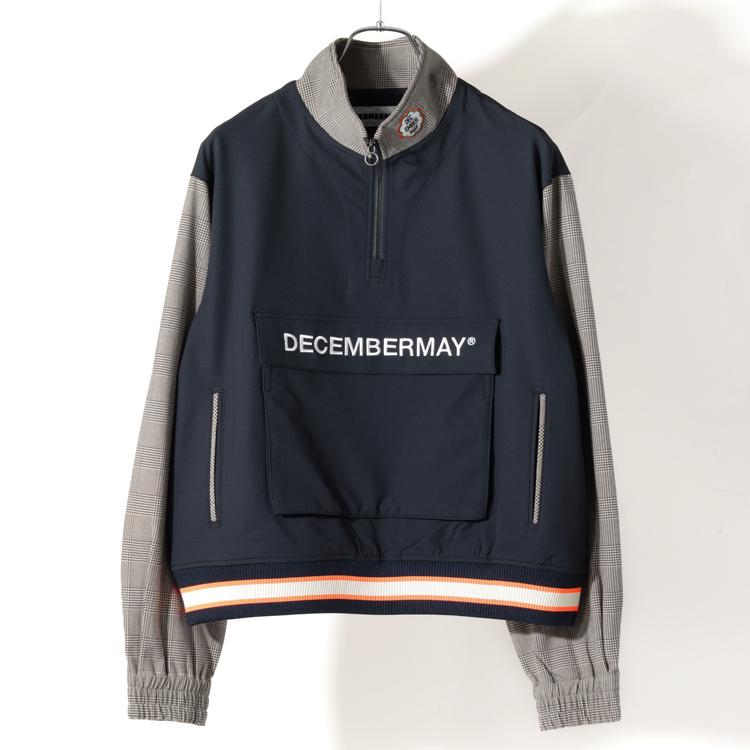 ディセンバーメイ ゴルフ ブルゾン レディース 長袖 ハーフジップ 軽量
