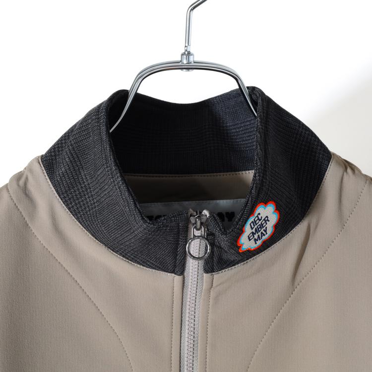 ディセンバーメイ ゴルフ ブルゾン レディース 裏地フリース フード ディセンバーメイ ゴルフ ブルゾン レディース 長袖 ハーフジップ 軽量