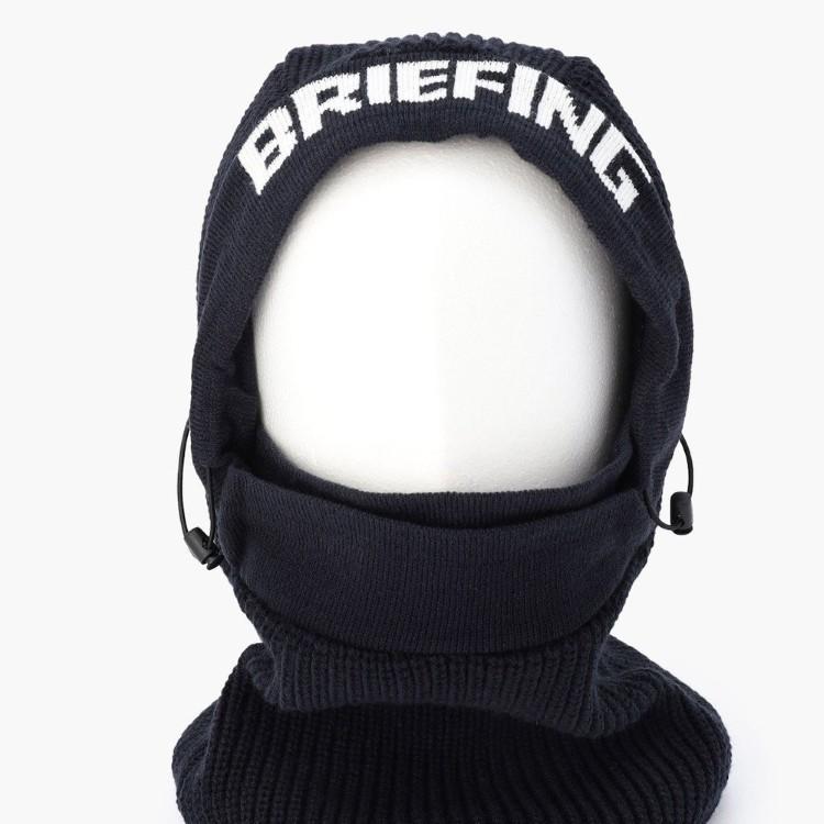【正規品】BRIEFING バラクラバ ブラック ニット 防寒 ネックウォーマー BRIEFING GOLF（ブリーフィングゴルフ） ブリーフィング ゴルフ