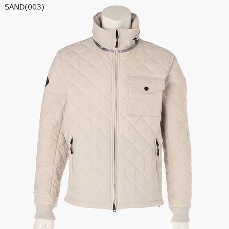 BRIEFING ブリーフィング　中綿　ダウンジャケット　ニット　メンズ　L 白 BRIEFING GOLF（ブリーフィングゴルフ） ブリーフィング ゴルフ