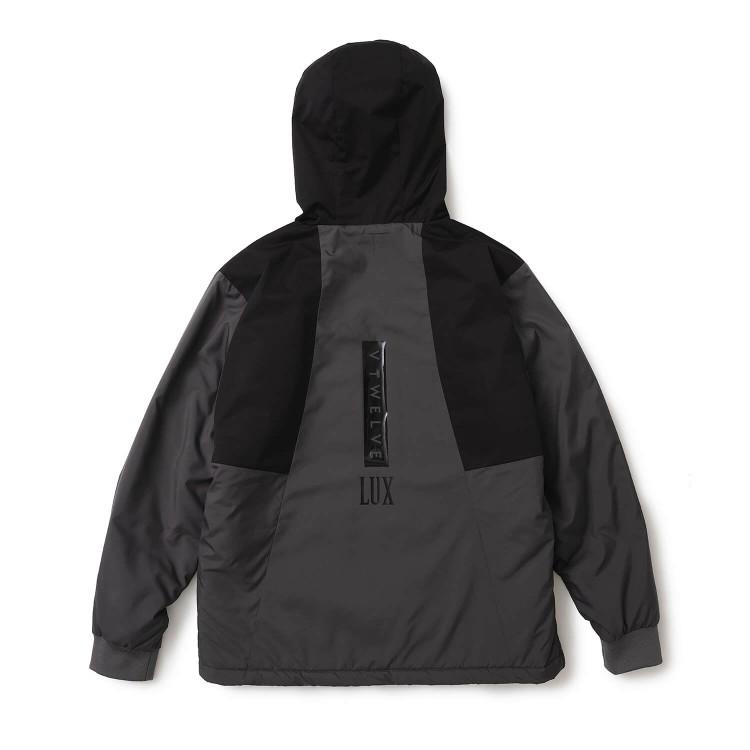 R*様 V TWELVE LUX ブラックジャケット V12（ヴィ・トゥエルヴ） ゴルフ ジャケット メンズ 長袖 LUX ブルゾン