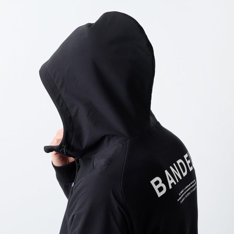 BANDEL（バンデル） ゴルフ パーカー メンズ 長袖 フルジップ フード