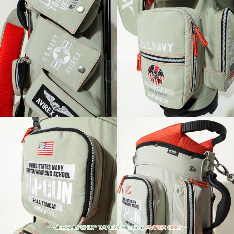 Psycho Bunny アビレックス ゴルフ キャディバッグ メンズ スタンド