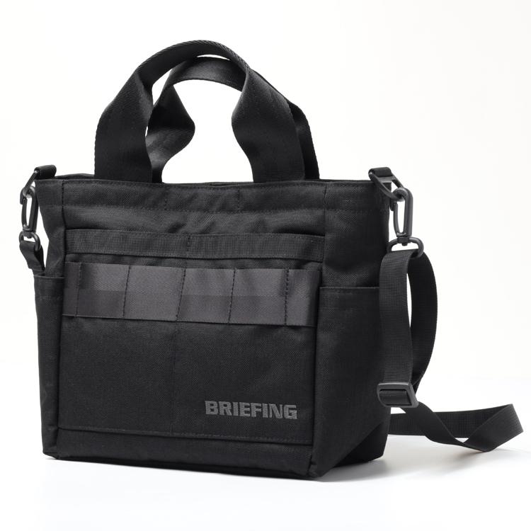 【超人気✨ラウンドバッグ/美品】ブリーフィング　ゴルフ　ロゴ　ユニセックス　黒 超人気✨ラウンドバッグ/美品】ブリーフィング ゴルフ ロゴ ユニ