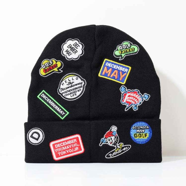ディセンバーメイ ゴルフ ニット帽 メンズ ビーニー ニット ニット
