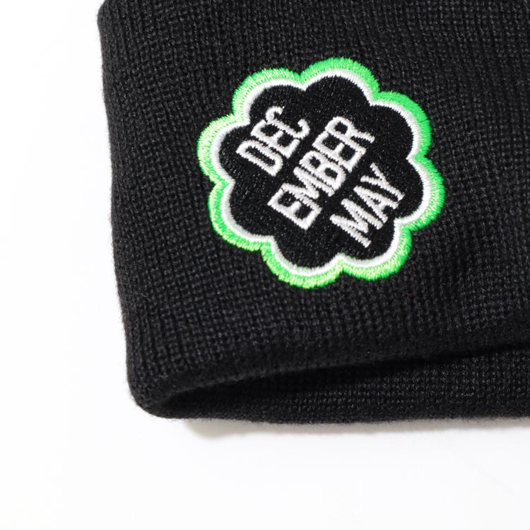 ディセンバーメイ ゴルフ ニット帽 メンズ ニットワッチ ビーニー ニット ニットビーニー ニットキャップ 帽子 ゴルフキャップ ゴルフウェア 総柄 刺繍 ロゴ ブランド DECEMBERMAY 3-999-5208 ディセンバーメイ ゴルフ ニット帽 メンズ ビーニー ニット ニット