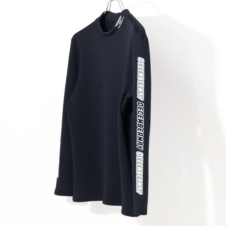 ディセンバーメイ ゴルフ モックシャツ メンズ 長袖 インナーシャツ 裏