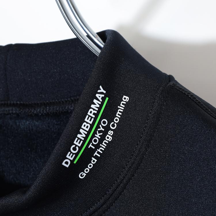 ディセンバーメイ ゴルフ モックシャツ メンズ 長袖 インナーシャツ 裏