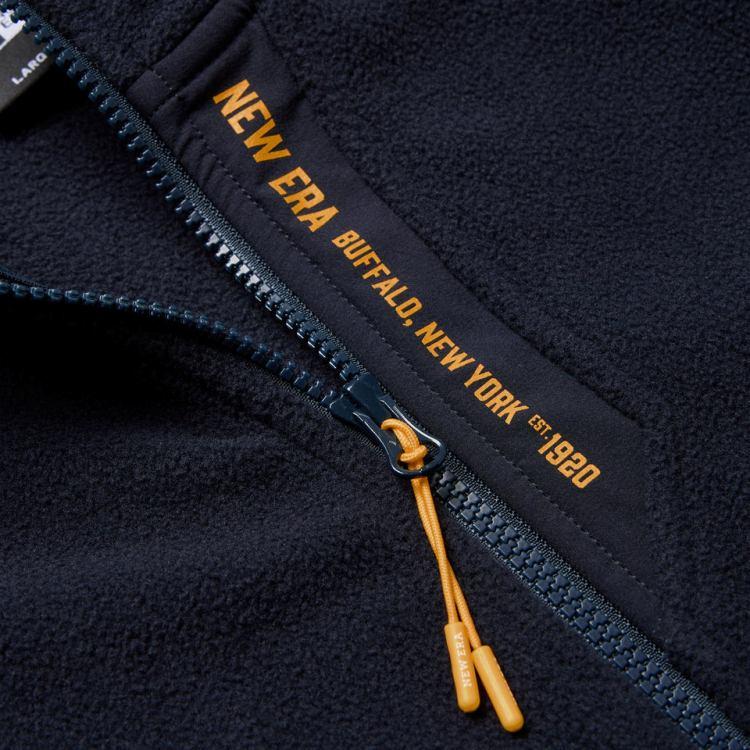ニューエラ ゴルフ ジャケット メンズ レディース 長袖 フリース ジップアップ ゴルフウェア ブランド 秋 冬 ロゴ 無地 14669888 NEW ERA NEW ERA（ニューエラ） ゴルフ ジャケット メンズ レディース 長袖