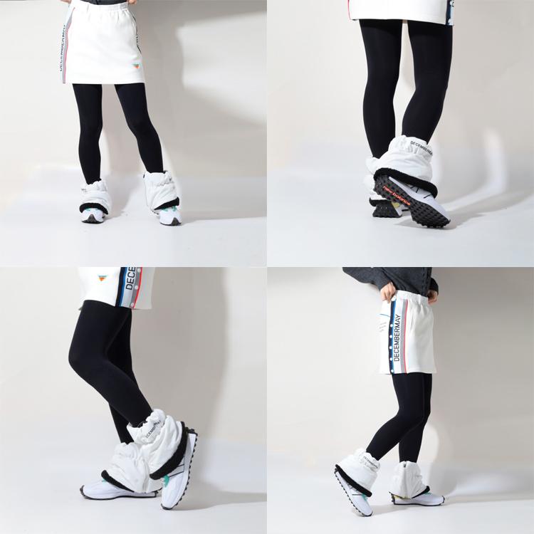 ディセンバーメイ ゴルフ レッグウォーマー レディース メンズ 中綿 裏