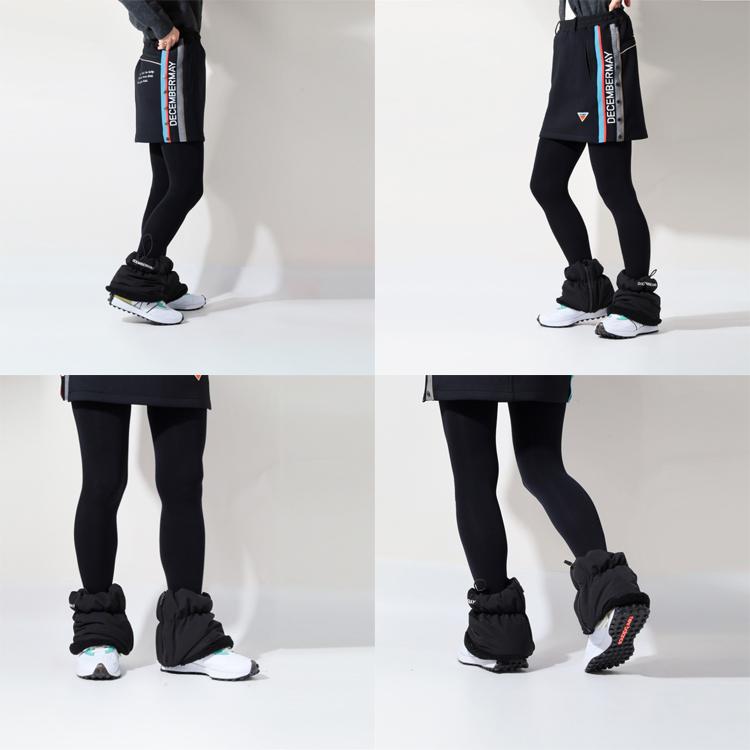 ディセンバーメイ ゴルフ レッグウォーマー レディース メンズ 中綿 裏