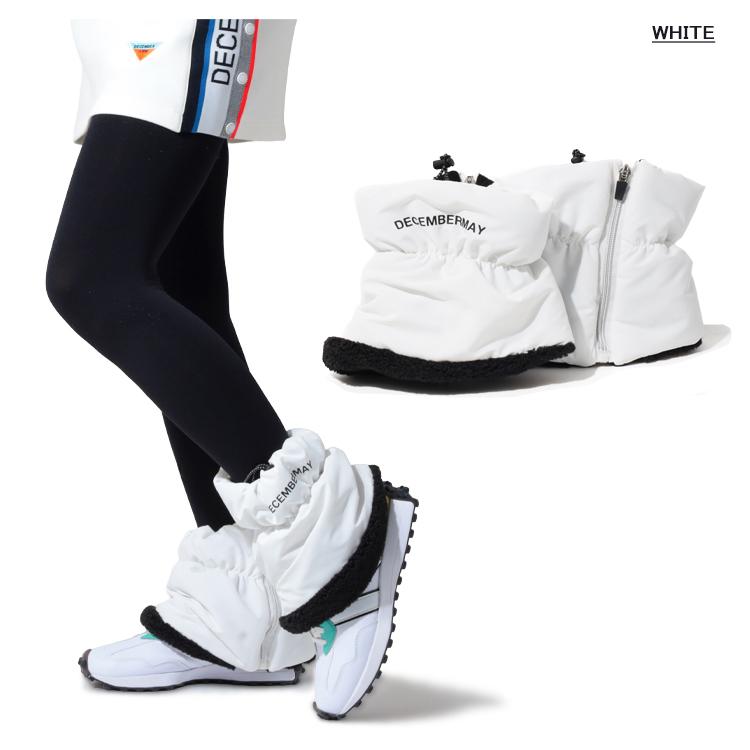 ディセンバーメイ ゴルフ レッグウォーマー レディース メンズ 中綿 裏