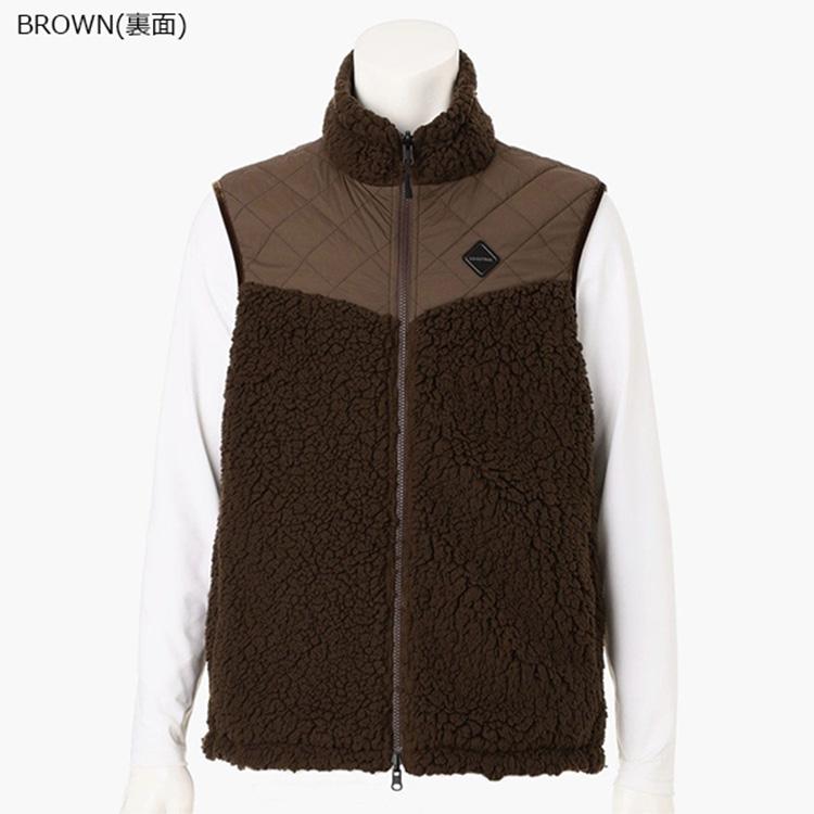 ブリーフィング　フリースベストXL 中古・古着通販】BRIEFING (ブリーフィング) フリースベスト グリーン