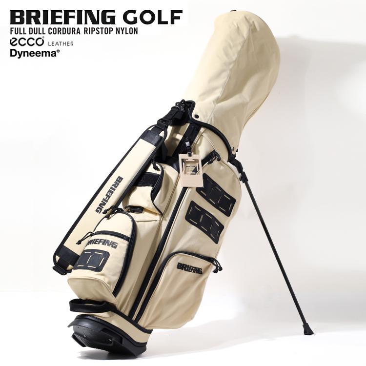 ブリーフィング ゴルフ キャディバッグ スタンドバッグ メンズ 8.5型 4分割 約3.4kg CR-9 エコー レザー ゴルフバッグ レア ブランド BRG241D18 BRIEFING GOLF BRIEFING GOLF（ブリーフィングゴルフ） ブリーフィング ゴルフ