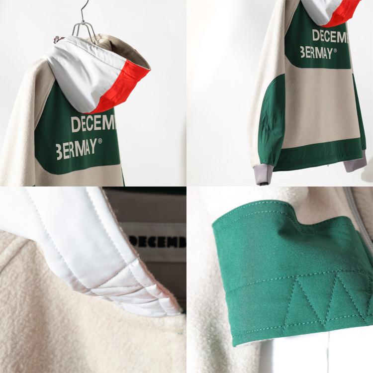 ディセンバーメイ ゴルフ ブルゾン メンズ レディース 長袖 フリース