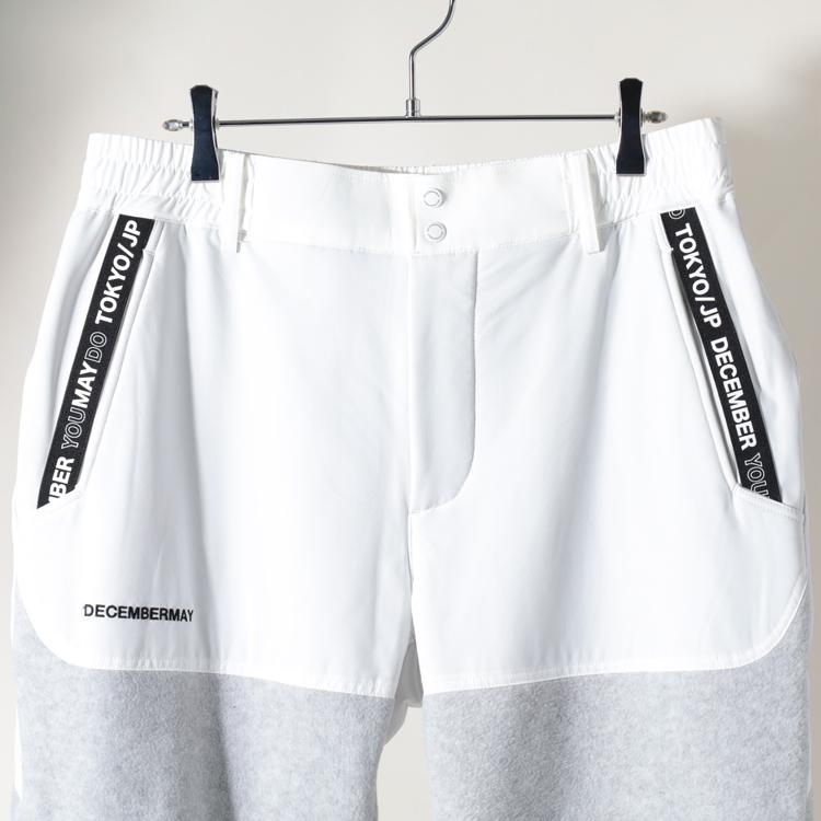 ディセンバーメイ ゴルフ パンツ メンズ ジョガーパンツ 裾リブ
