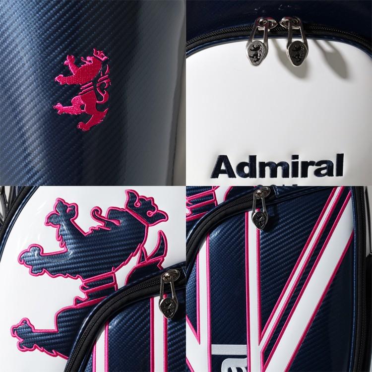 【超お得】チャクラデルフィン,アドミラルアレグル Admiral Golf（アドミラルゴルフ） キャディバッグ 別注 限定デザイン