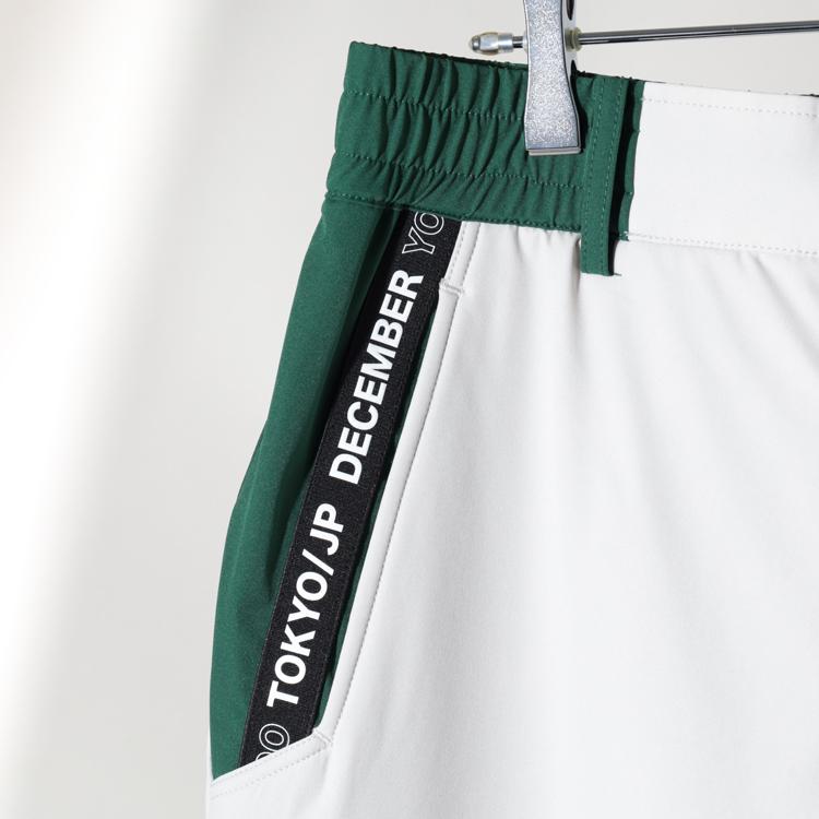 ディセンバーメイ ゴルフ パンツ メンズ ジョガーパンツ 裾リブ