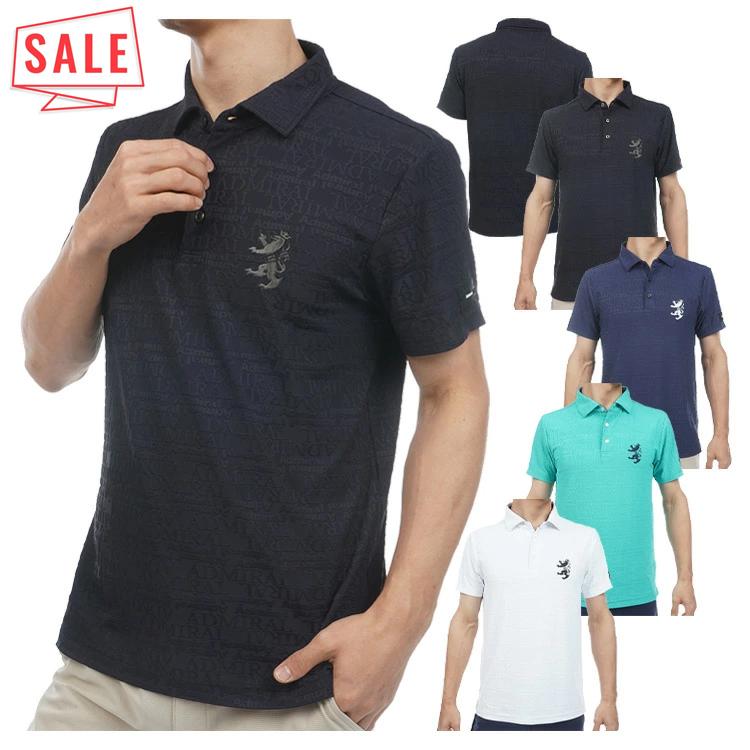 Admiral Golf（アドミラルゴルフ） シャツ ポロシャツ メンズ 半袖 遮