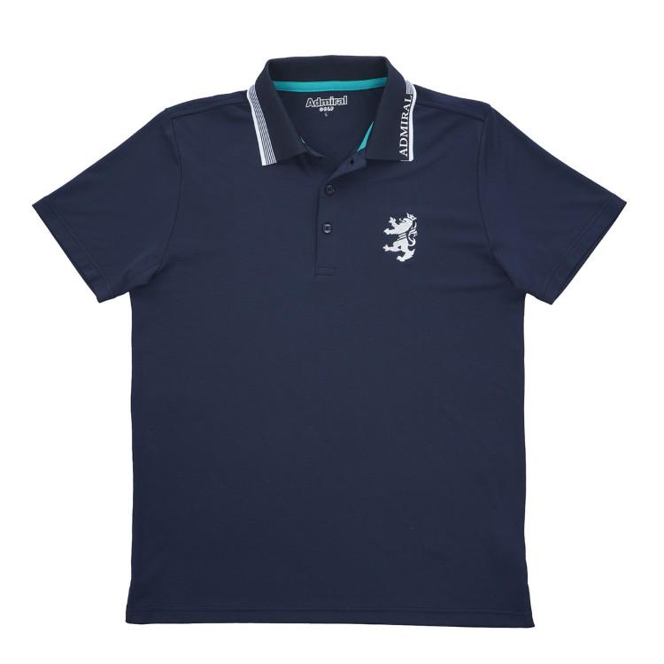 Admiral GOLF ポロシャツ ネイビー Admiral Golf（アドミラルゴルフ） シャツ ポロシャツ メンズ 半袖