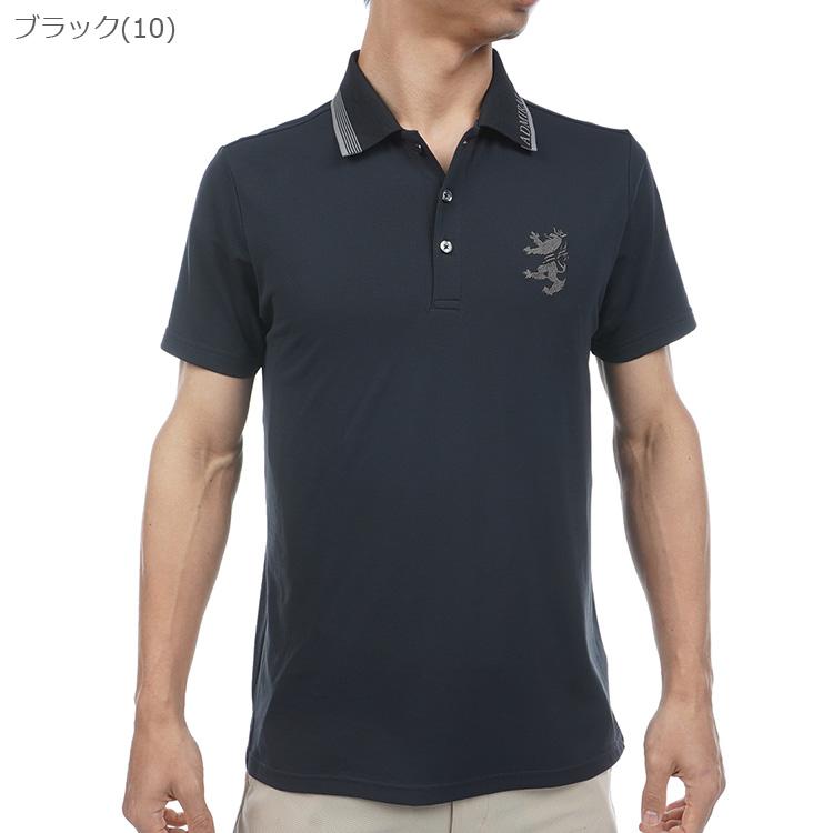 8G SHOOT OSAKA ゴルフシャツ ポロシャツ　ブラック　LL Admiral Golf（アドミラルゴルフ） シャツ ポロシャツ メンズ 半袖