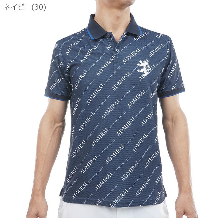 Admiral Golf（アドミラルゴルフ） シャツ ポロシャツ メンズ 半袖 汗