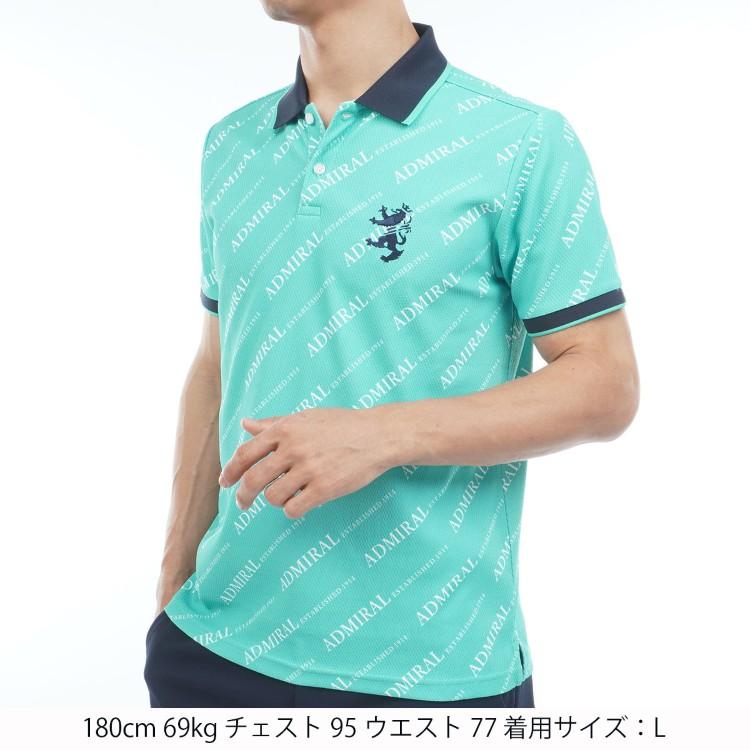 Admiral Golf（アドミラルゴルフ） シャツ ポロシャツ メンズ 半袖 汗