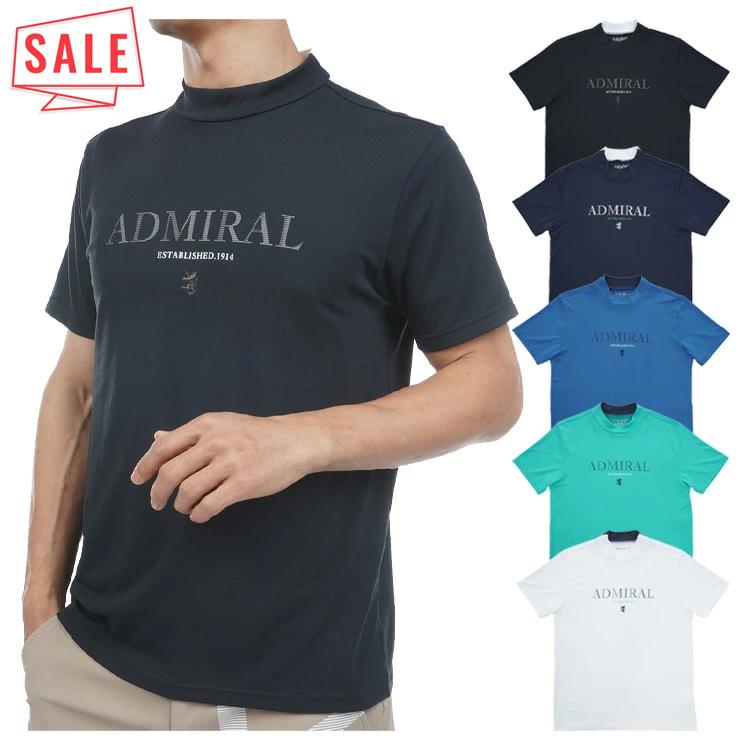 Admiral Golf（アドミラルゴルフ） シャツ モックシャツ メンズ 半袖