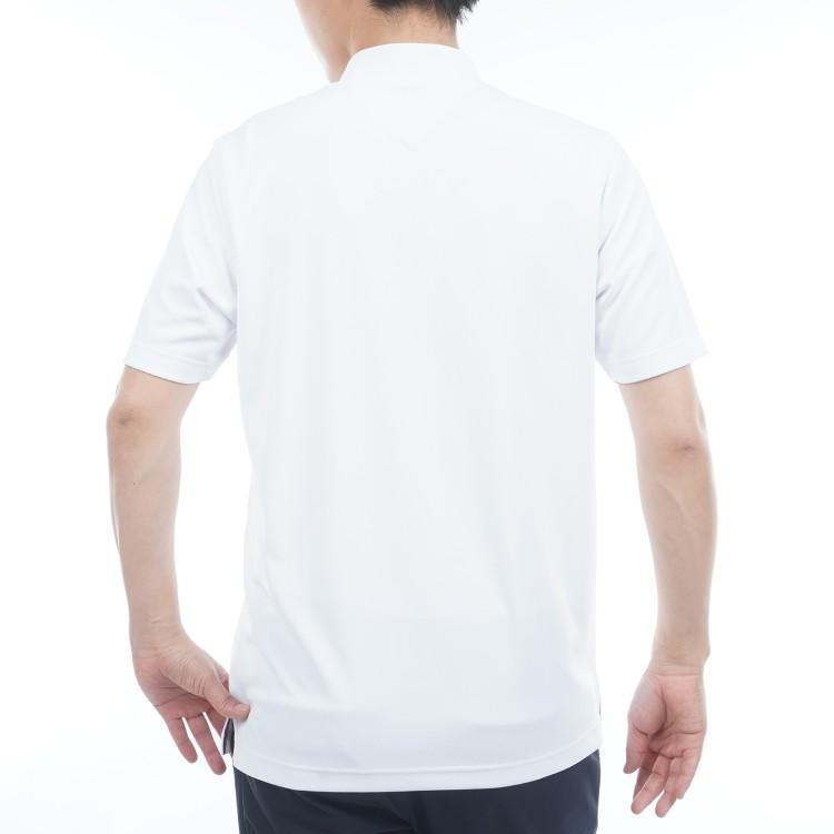 トミーヒルフィガー ゴルフ モックシャツ メンズ 半袖 シャツ モックネック ハイネック 吸水速乾 UVカット 抗菌防臭 ゴルフウェア ブランド 無地 ロゴ THMA615_8