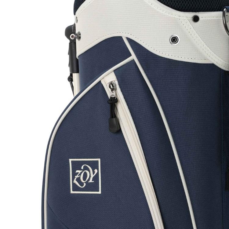 ZOY（ゾーイ） ゴルフ キャディバッグ メンズ レディース 9.0型 6分割