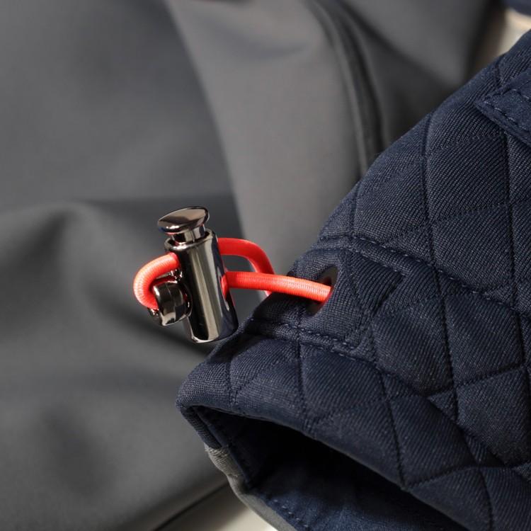 ディセンバーメイ ゴルフ ブルゾン メンズ 長袖 ハーフジップ キルト 保温 4wayストレッチ 防寒 軽量 秋冬 ゴルフウェア バックロゴ DECEMBERMAY 1-512-1511_11