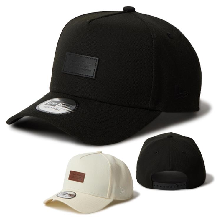 NEW ERA（ニューエラ） キャップ メンズ レディース 帽子 レザーパッチ