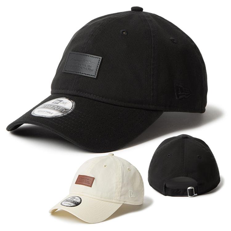 NEW ERA（ニューエラ） キャップ メンズ レディース 帽子 レザーパッチ
