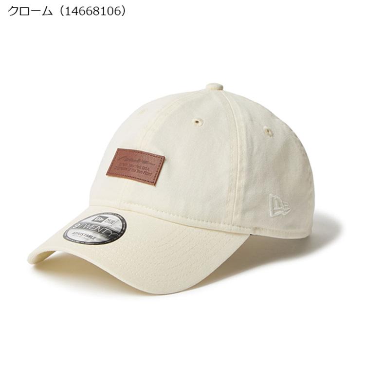 NEW ERA（ニューエラ） キャップ メンズ レディース 帽子 レザーパッチ