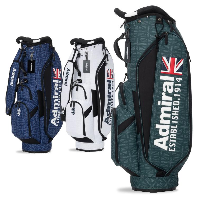 ADMIRAL キャディバッグ 9.0型 Admiral Golf（アドミラルゴルフ） キャディバッグ メンズ 9.0型 5分割